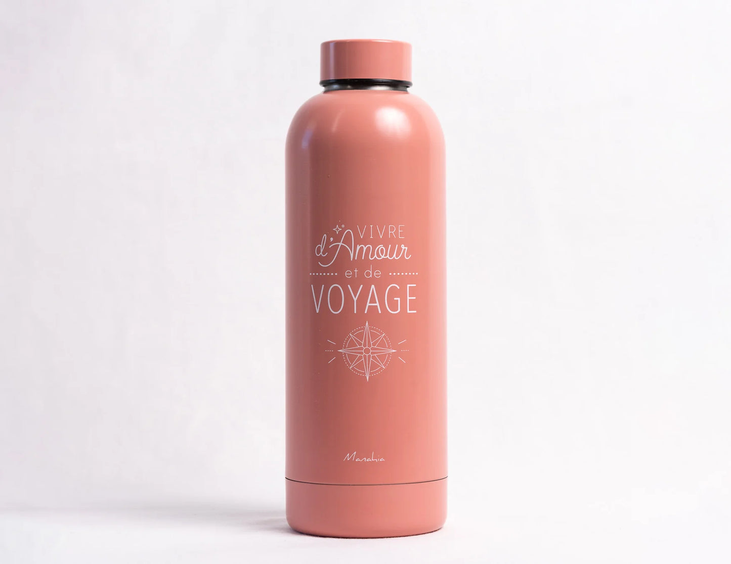 Bouteille isotherme - Vivre d'Amour et de Voyage