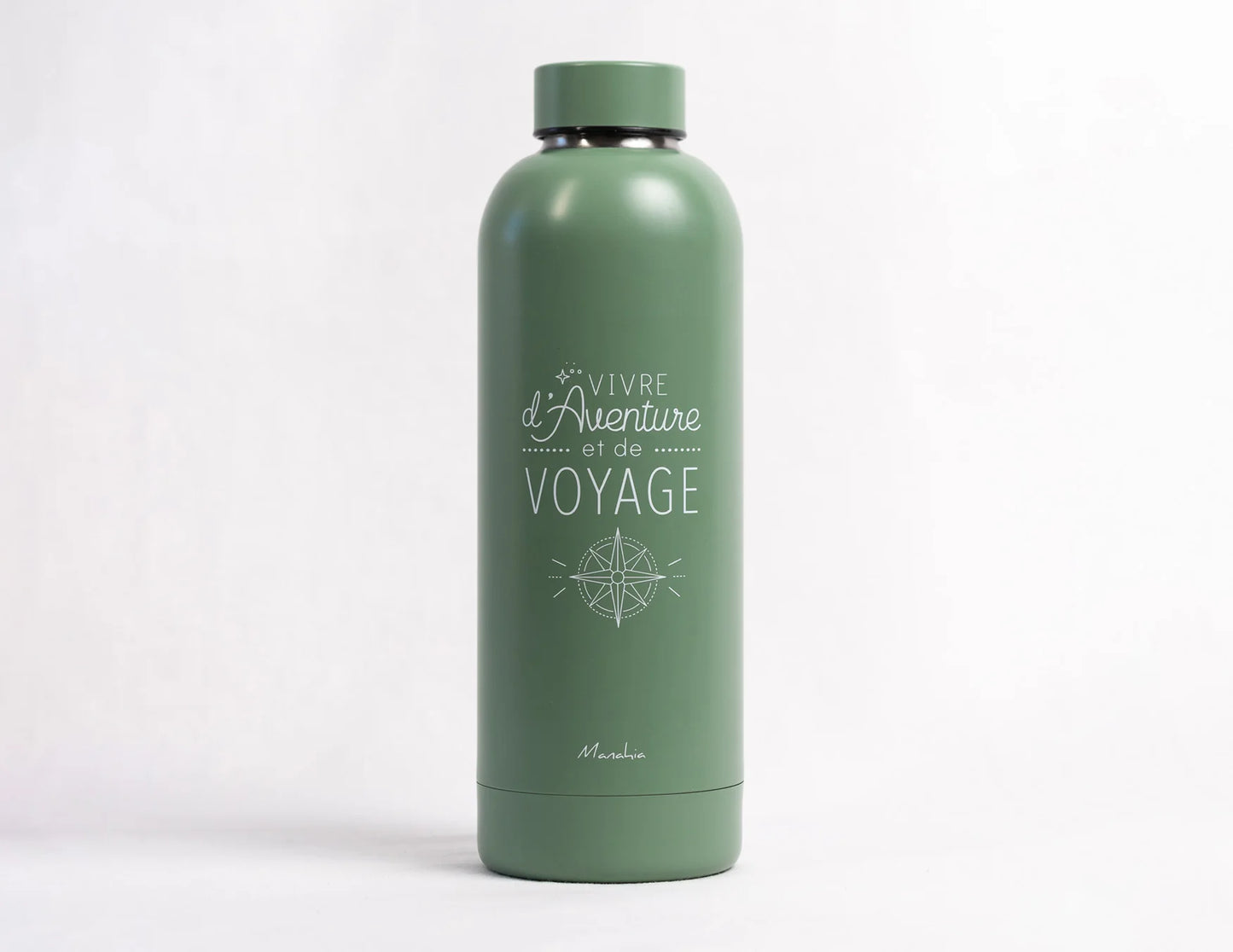 Bouteille isotherme - Vivre d'Aventure et de Voyage