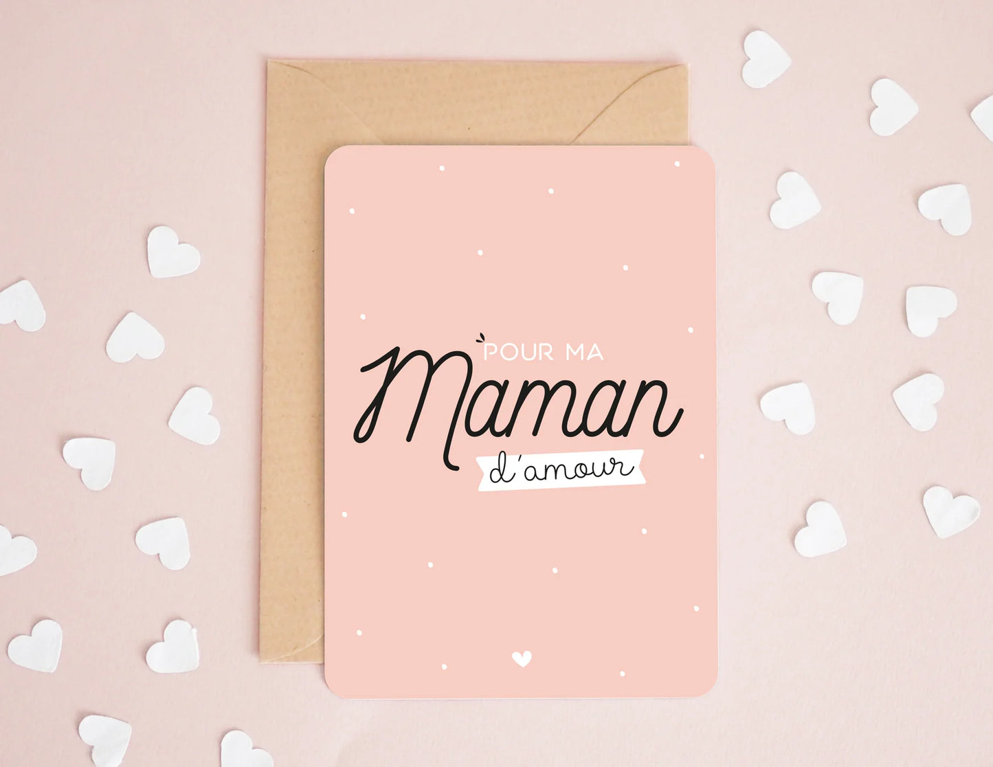 Carte "Pour ma Maman d'amour"