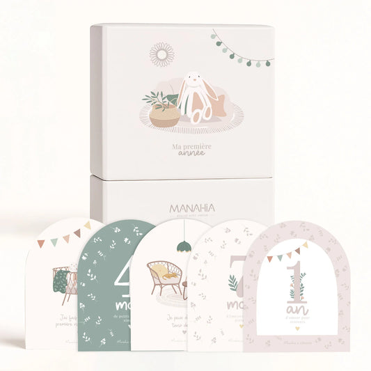 Cartes étapes Bébé