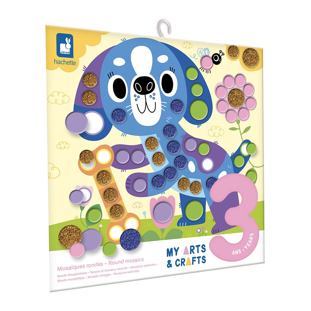 Coffret Créatif Mosaïques Mousse Rondes Petits Amis