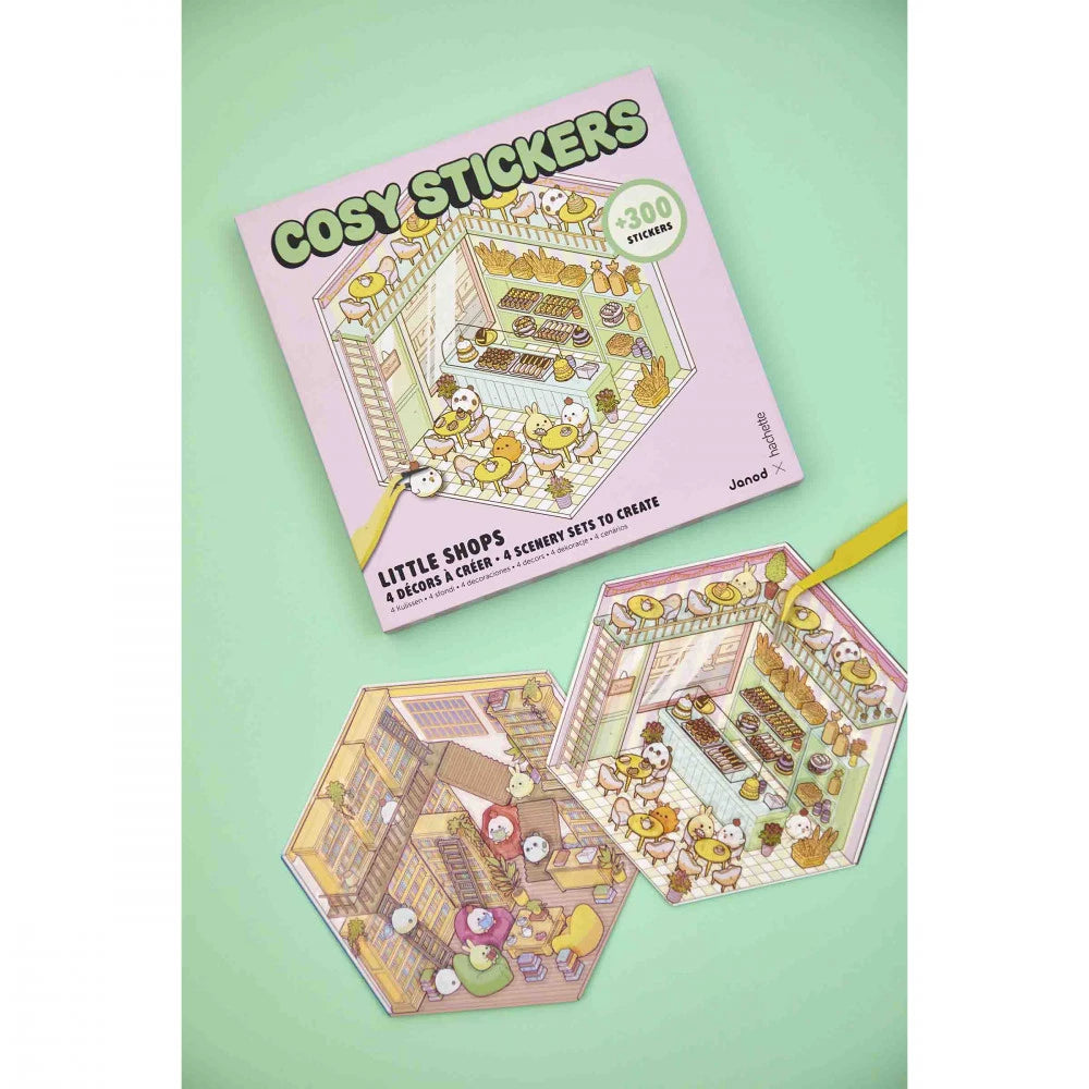 Cosy Stickers - Little Shops