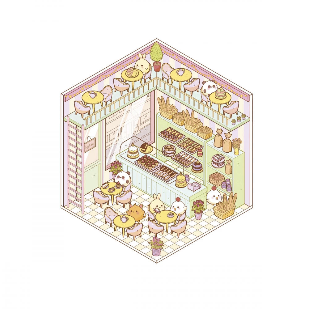 Cosy Stickers - Little Shops