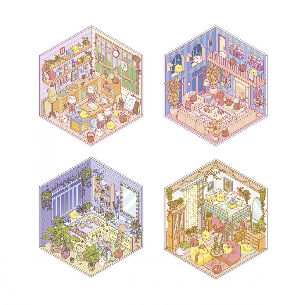 Cosy Stickers - Lovely Home
