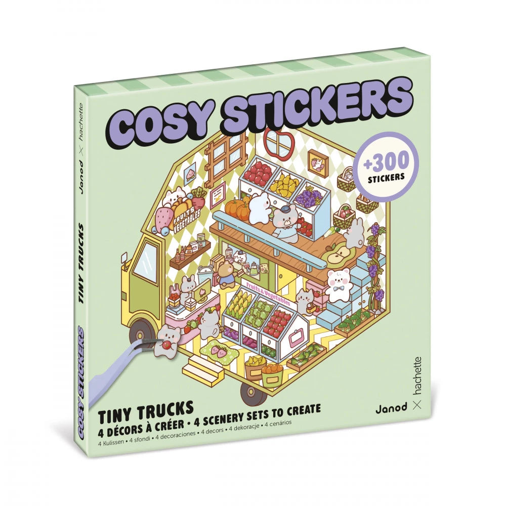 Cosy Stickers - Tiny Trucks