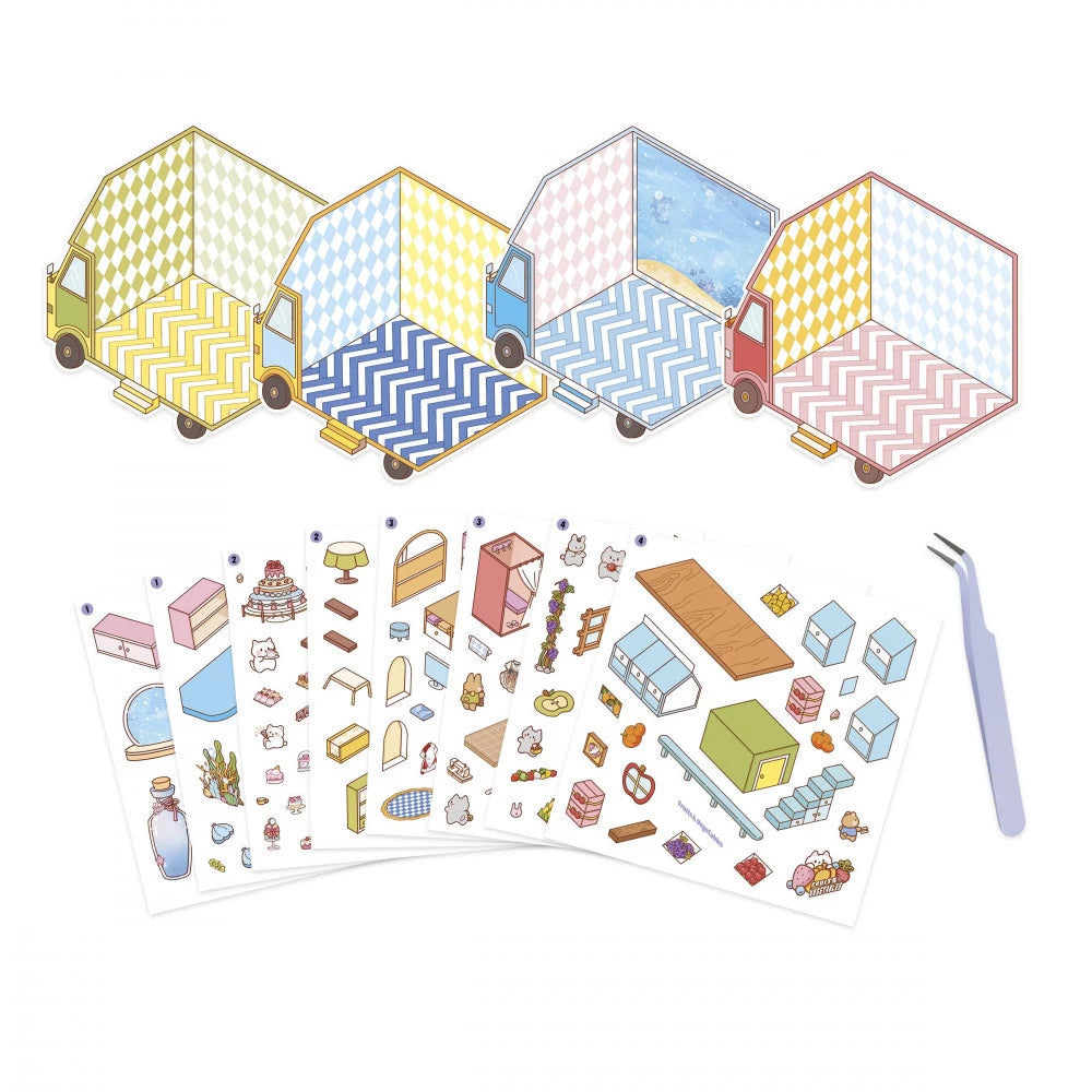 Cosy Stickers - Tiny Trucks
