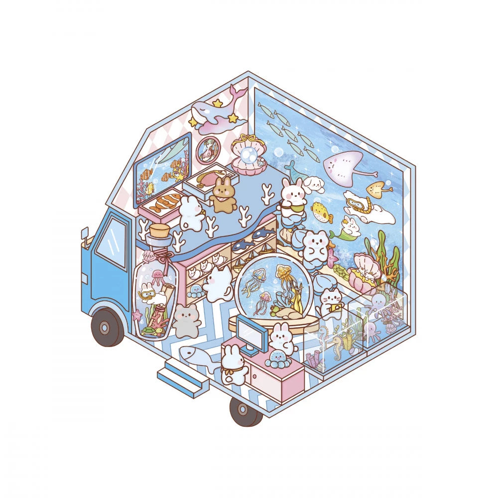 Cosy Stickers - Tiny Trucks