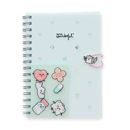 Cahier A5 avec charm's Thème Soignant