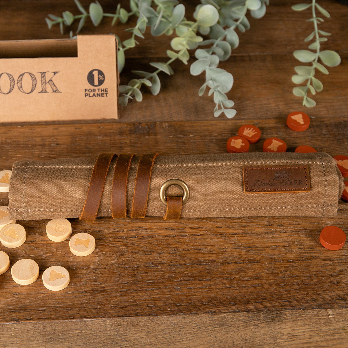 Jeu d'échec & Dames de voyage ROOK Havane