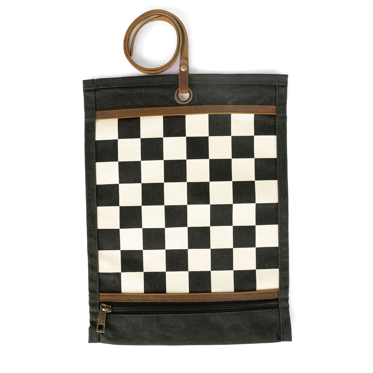 Jeu d'échec & Dames de voyage ROOK Noir