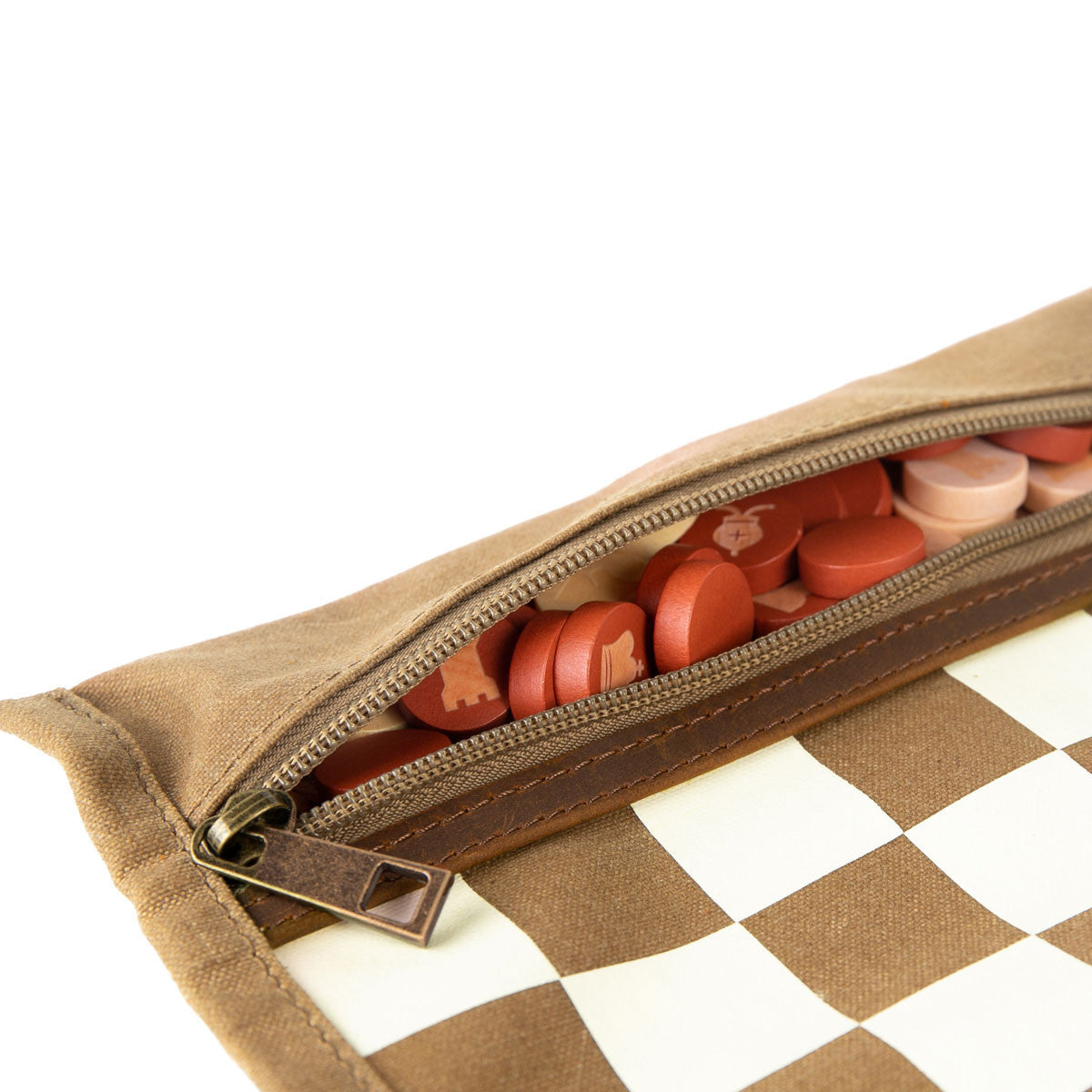 Jeu d'échec & Dames de voyage ROOK Havane