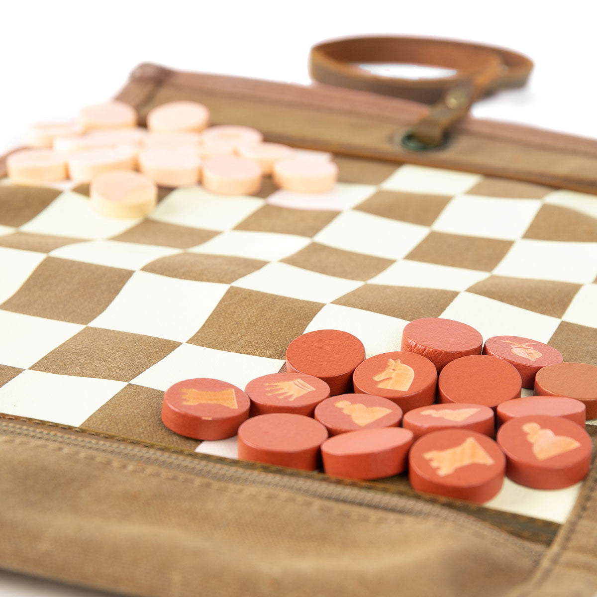 Jeu d'échec & Dames de voyage ROOK Havane