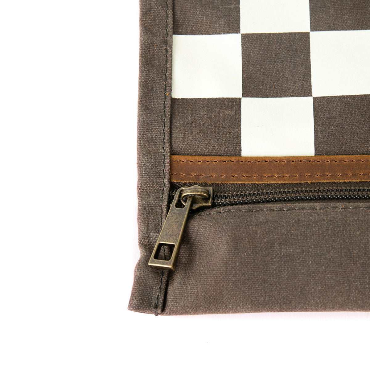 Jeu d'échec & Dames de voyage ROOK Kaki
