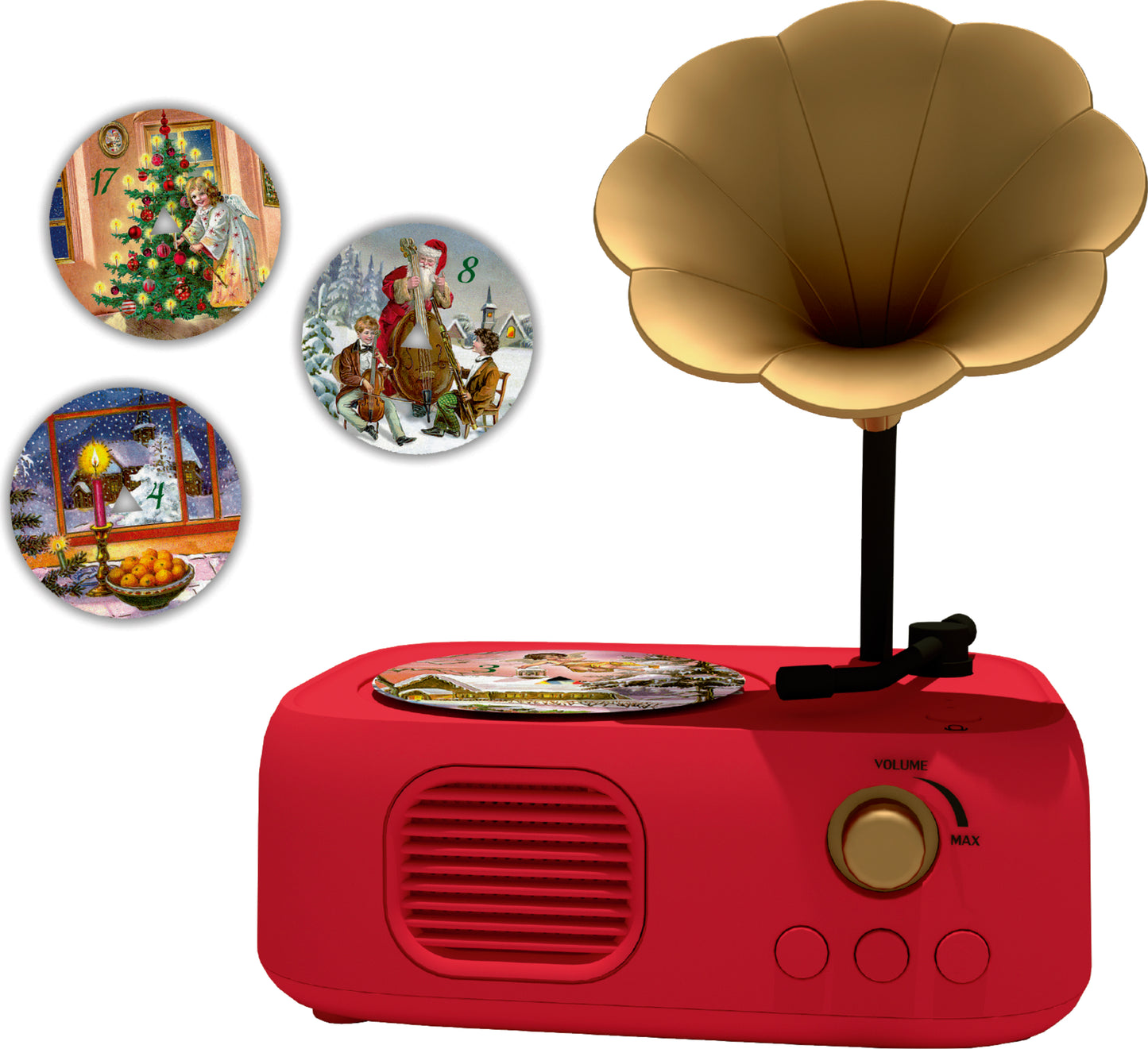 Calendrier de l'Avent musical Coppenrath Gramophone