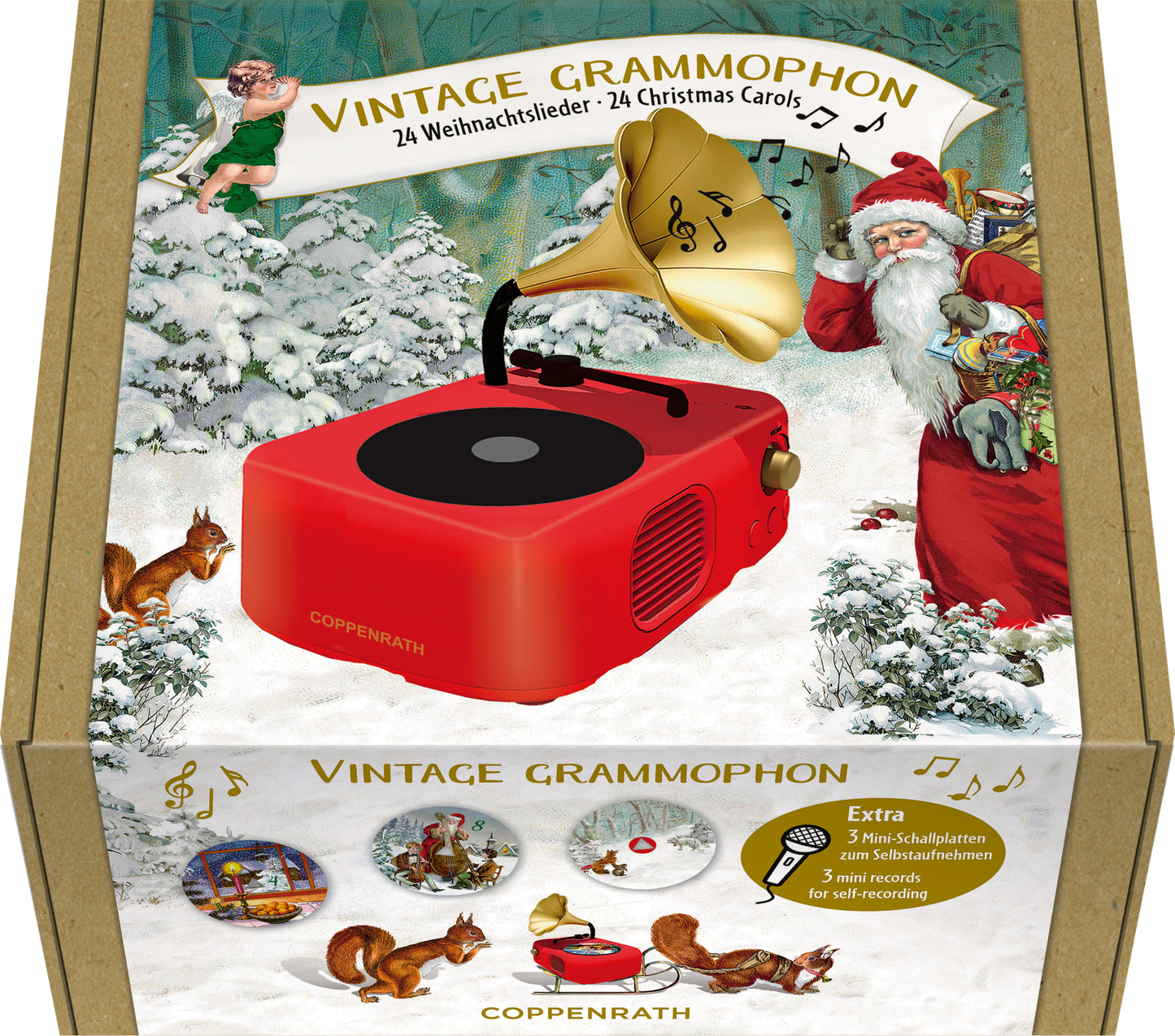 Calendrier de l'Avent musical Coppenrath Gramophone