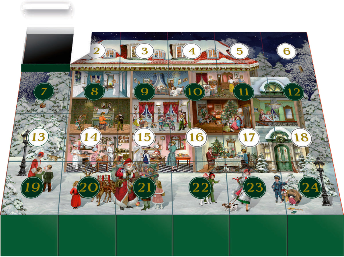 Calendrier de l'Avent Puzzle Maison de Noel