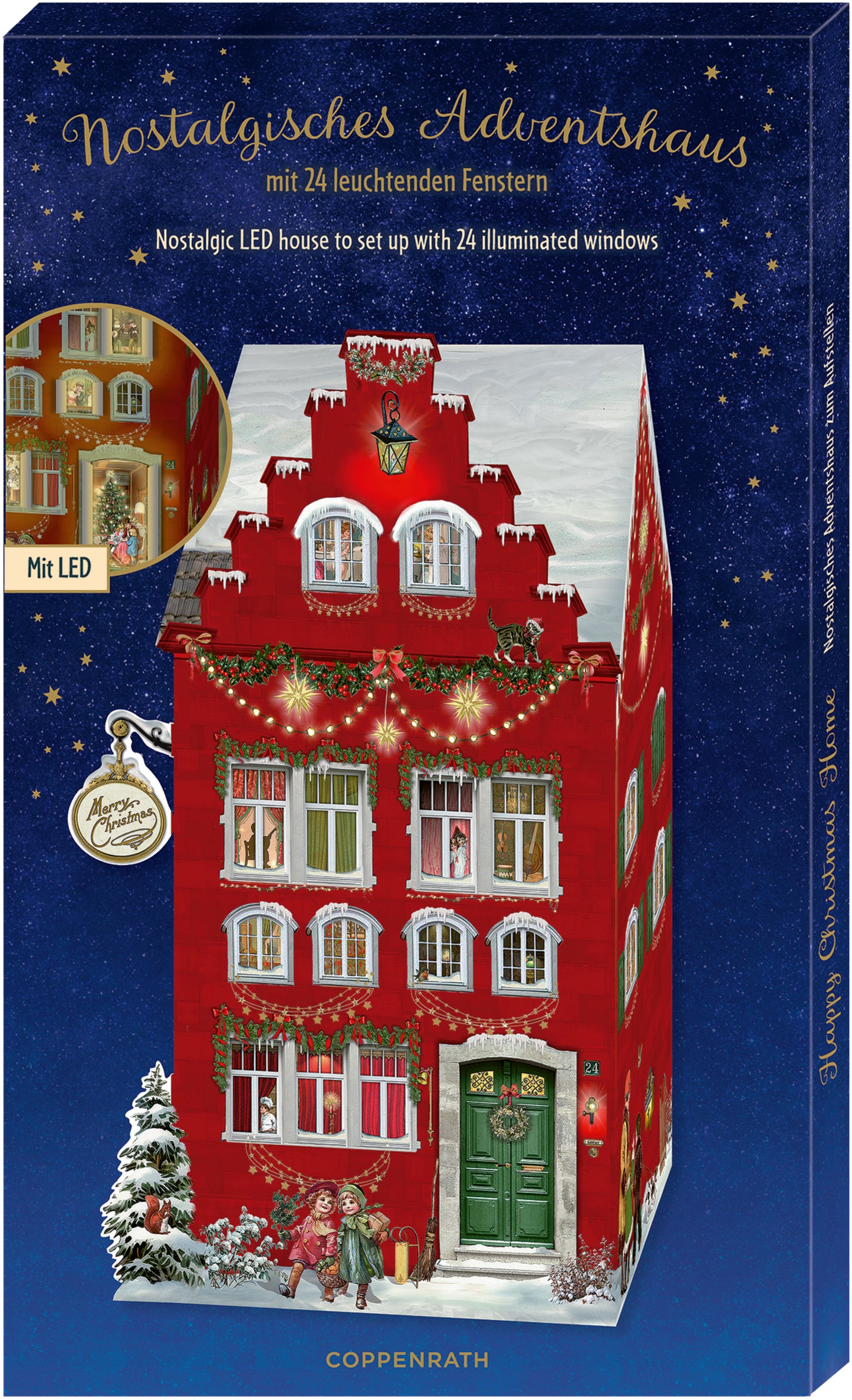 Calendrier de l'Avent Maison lumineuse