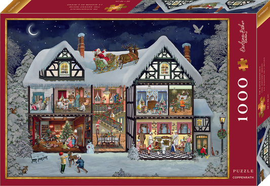 Puzzle 1000 pièces Notre merveilleuse maison de Noël