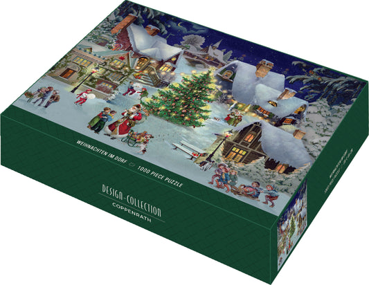 Puzzle 1000 pièces Le village sur la colline