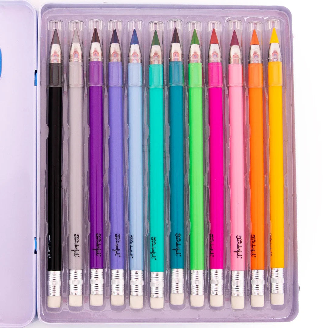 Crayons de couleurs infinis
