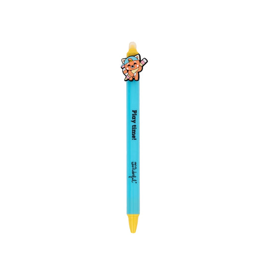 Stylo effaçable avec charm Panda roux