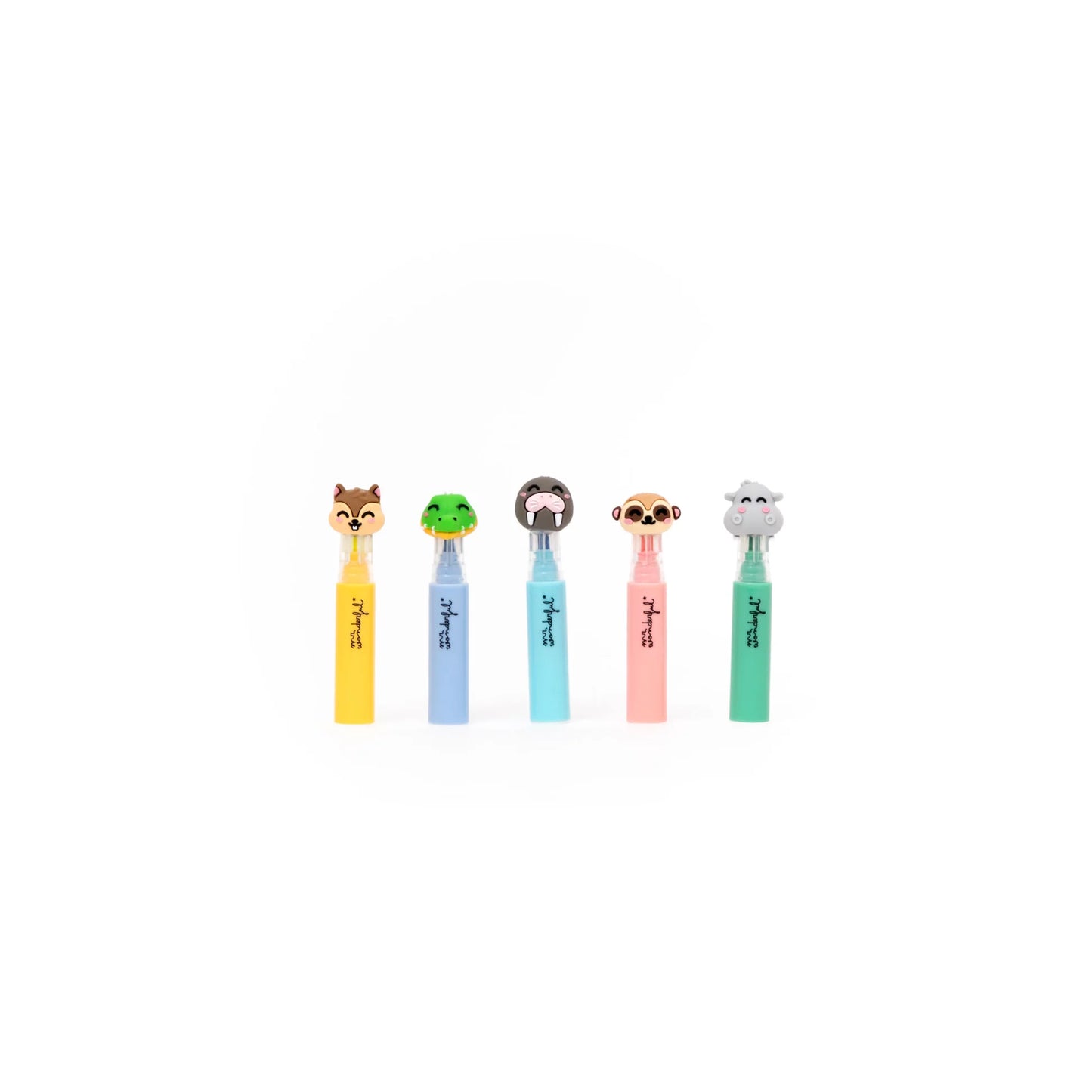 Set de 5 mini surligneurs avec personnages – Wonder Comic