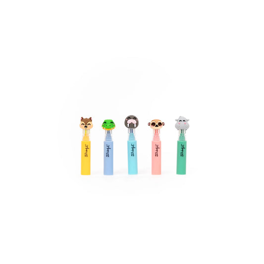 Set de 5 mini surligneurs avec personnages – Wonder Comic