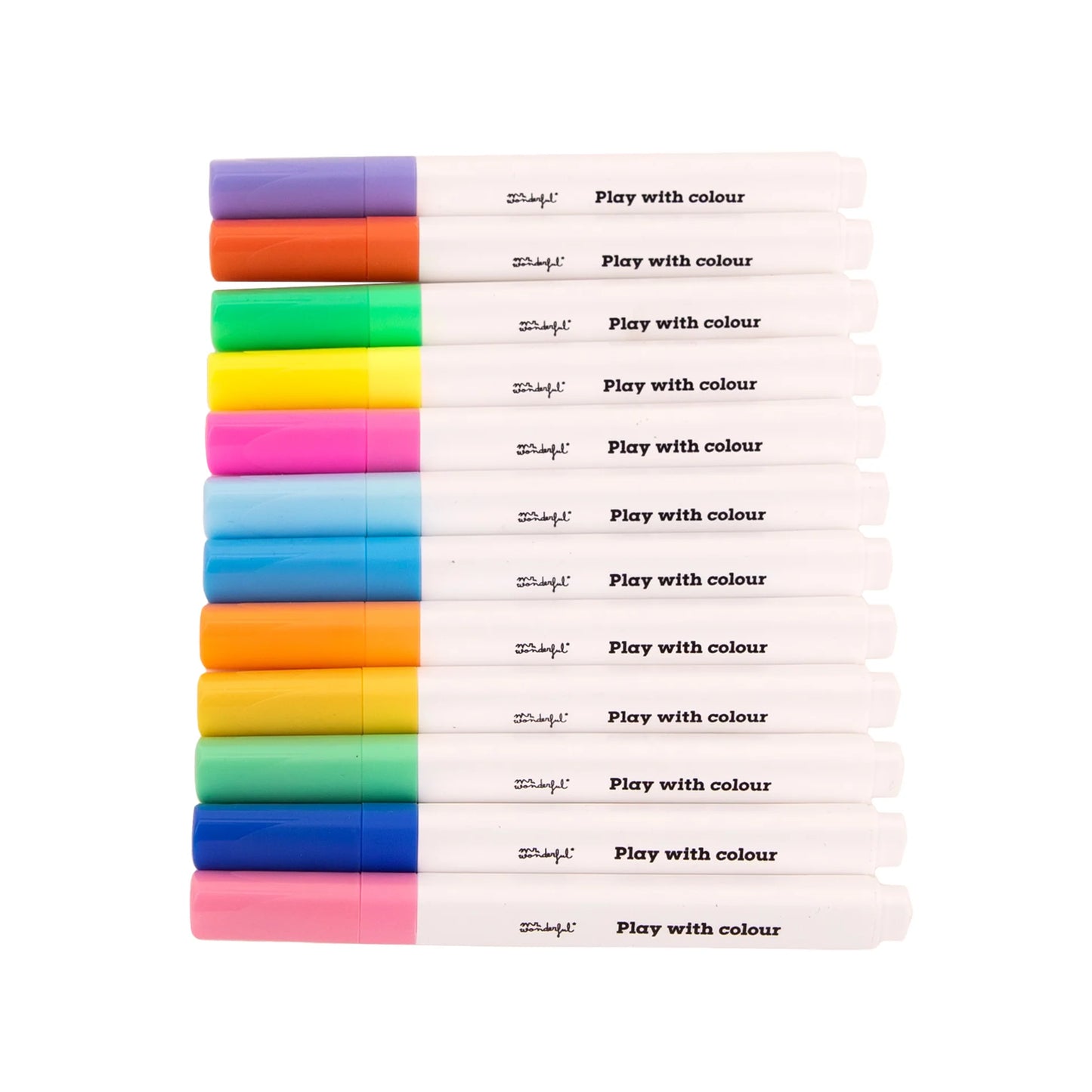 Set de 12 marqueurs acryliques – Play with colour