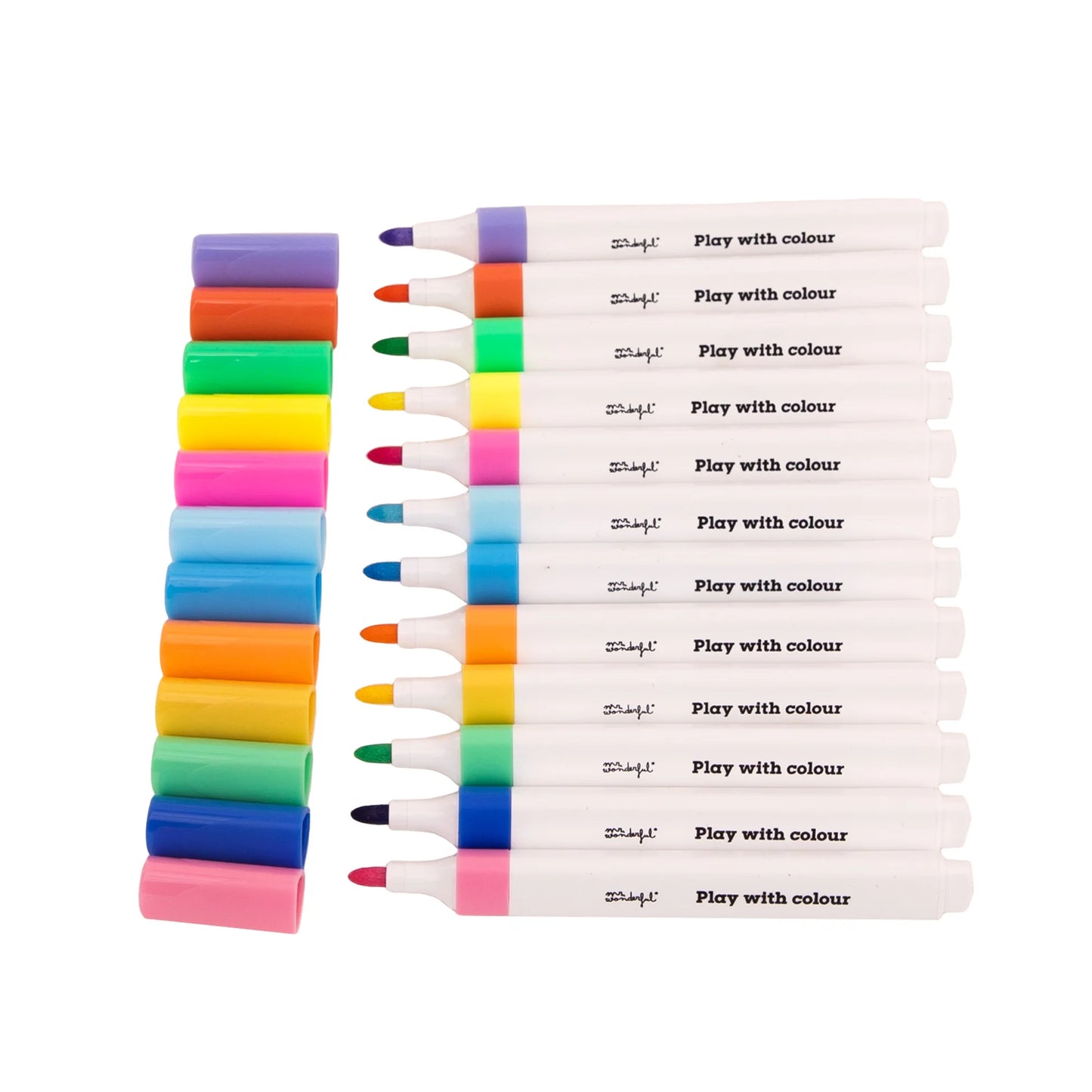 Set de 12 marqueurs acryliques – Play with colour