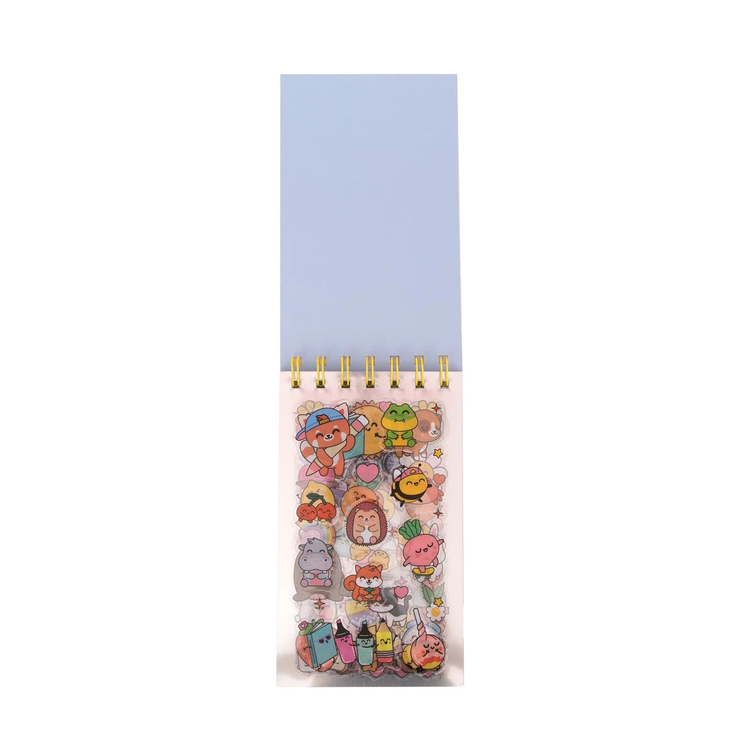 Bloc d'autocollants transparents - Stick and decorate