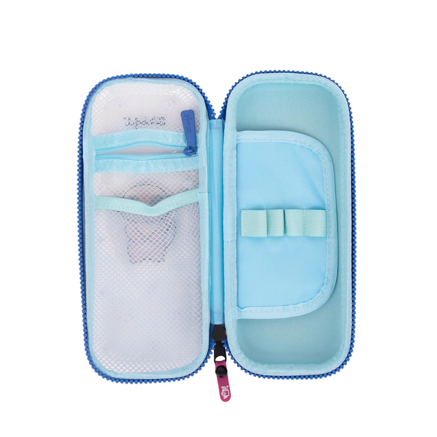 Trousse rigide avec effet 3D et compartiment en maille – Suricate