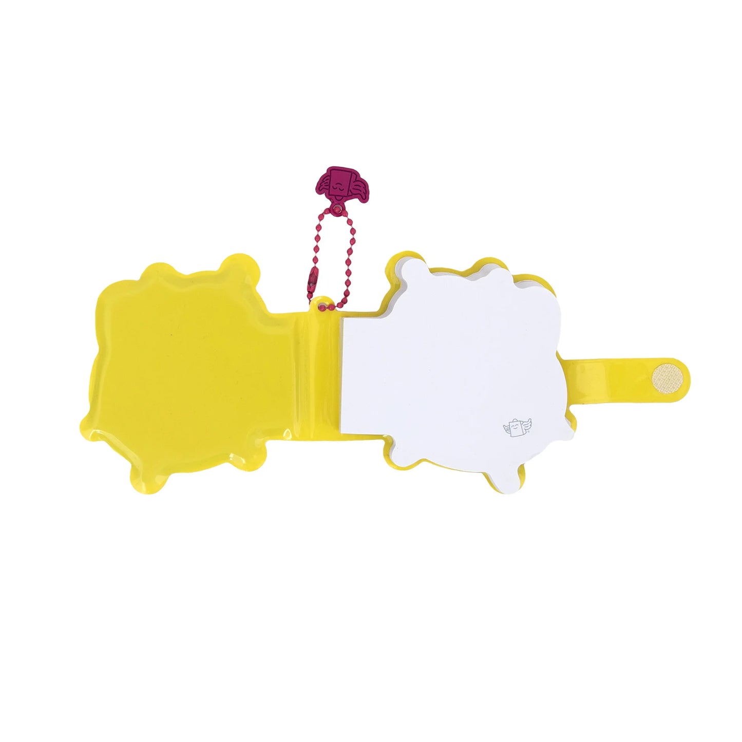 Porte-clés avec mini carnet squishy - Abeille