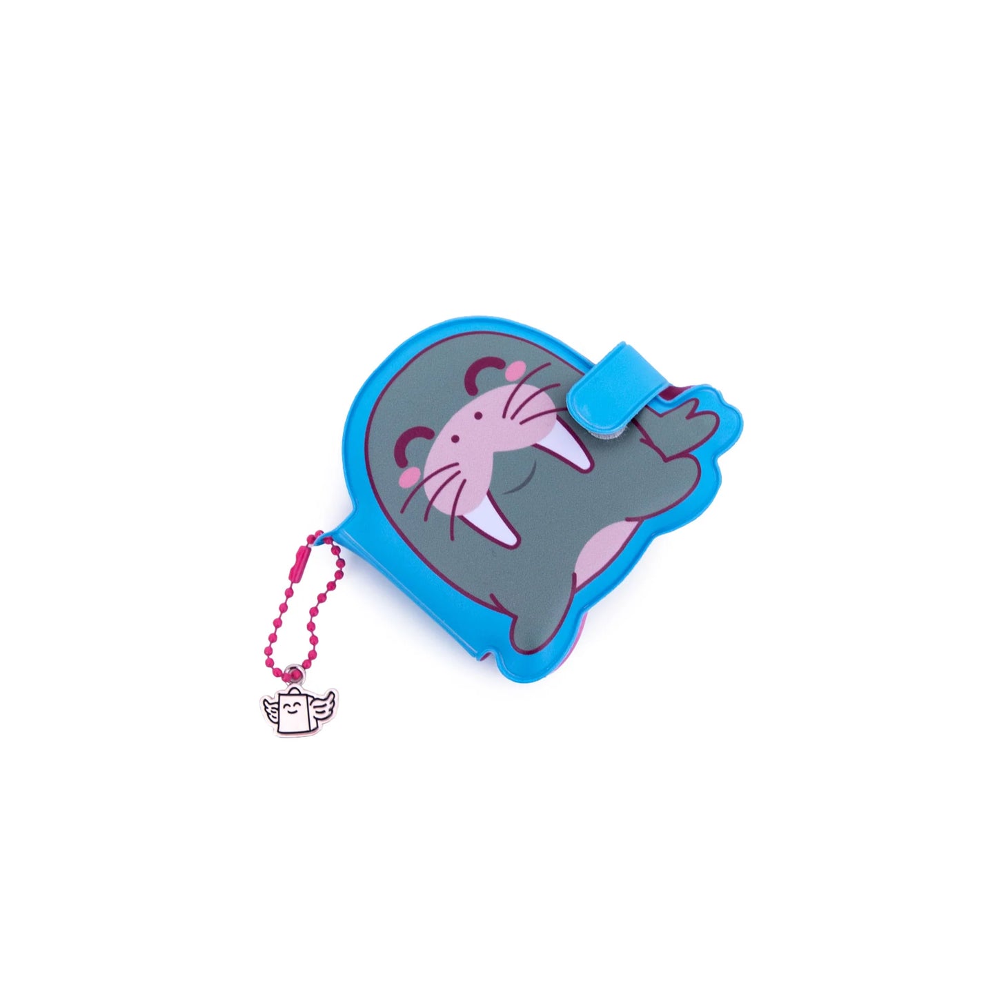 Porte-clés avec mini carnet squishy - Morse