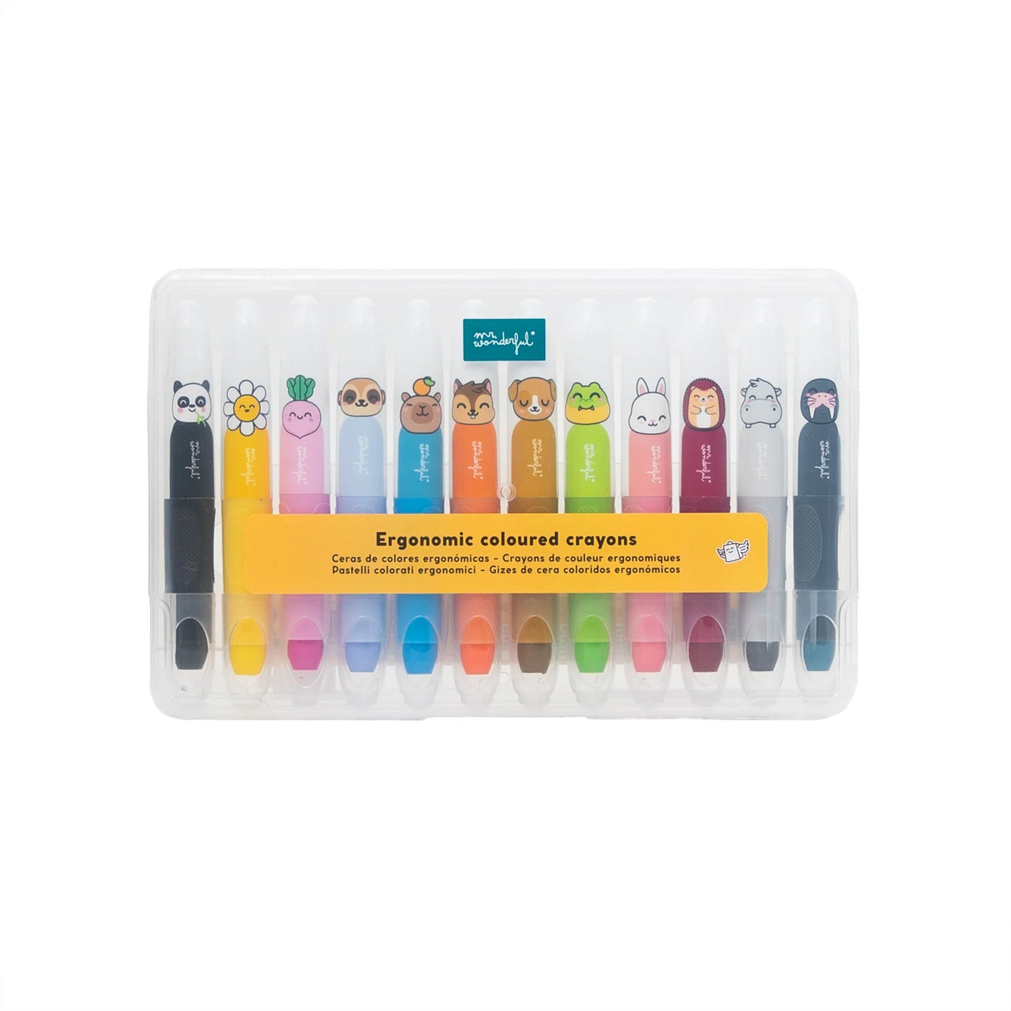 Crayons de couleur ergonomiques - Wonder Comic