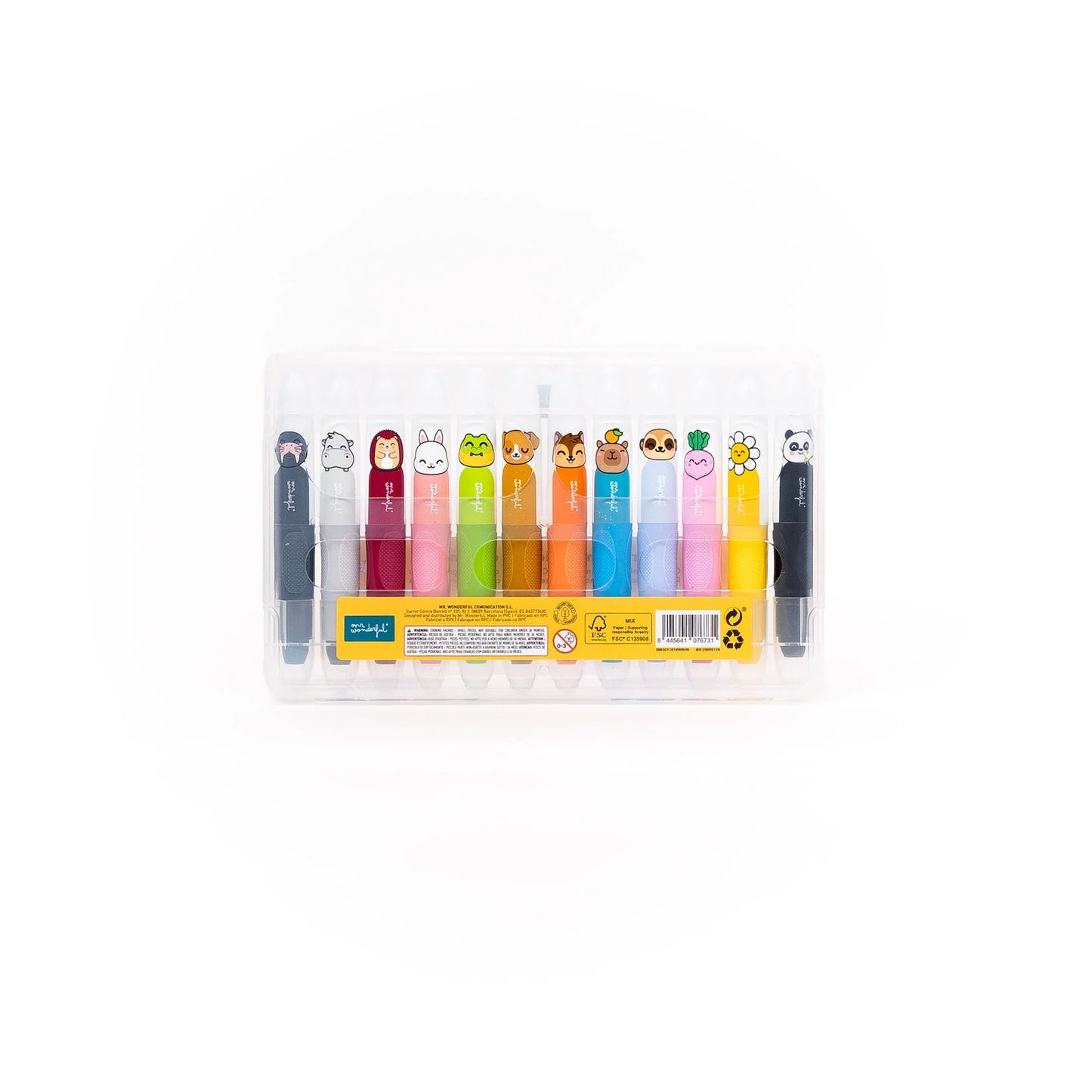 Crayons de couleur ergonomiques - Wonder Comic