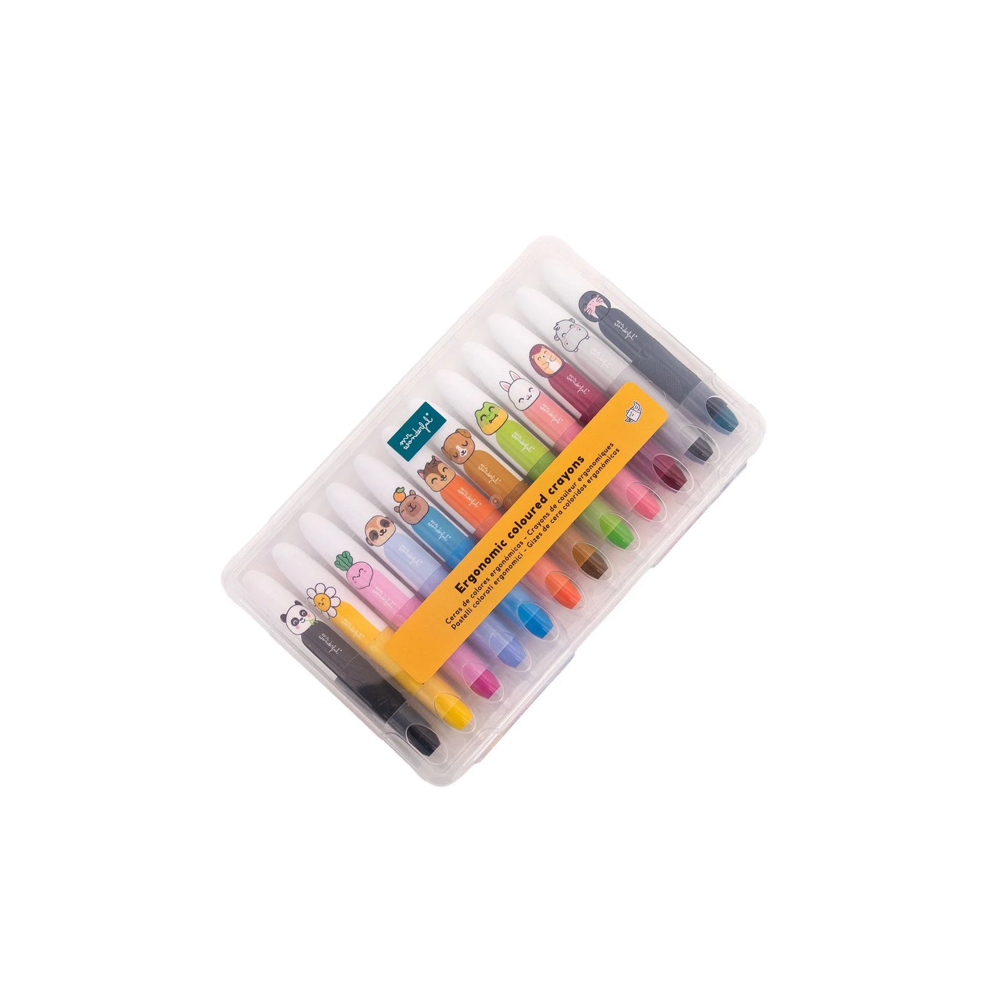 Crayons de couleur ergonomiques - Wonder Comic