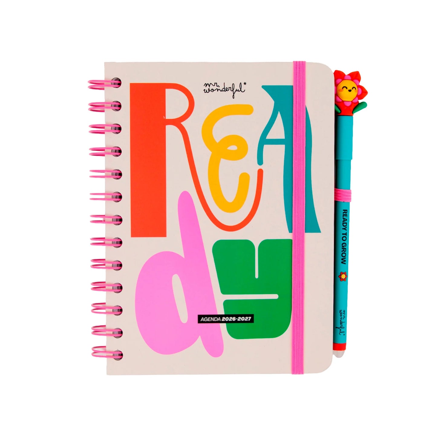 Set agenda Mr. Wonderful 2026-2027 + 3 stylos effaçables Bo-Bo Edition Exclusive