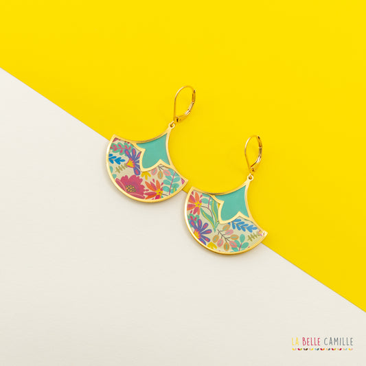 Boucles d'oreilles Assia "Folk"