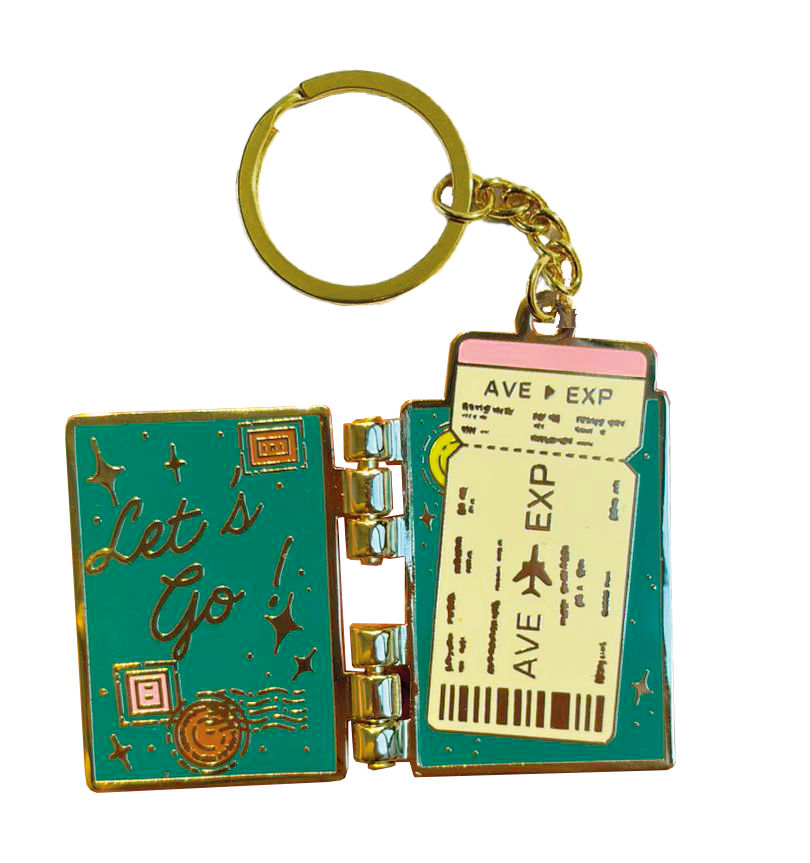 Porte clés Passeport