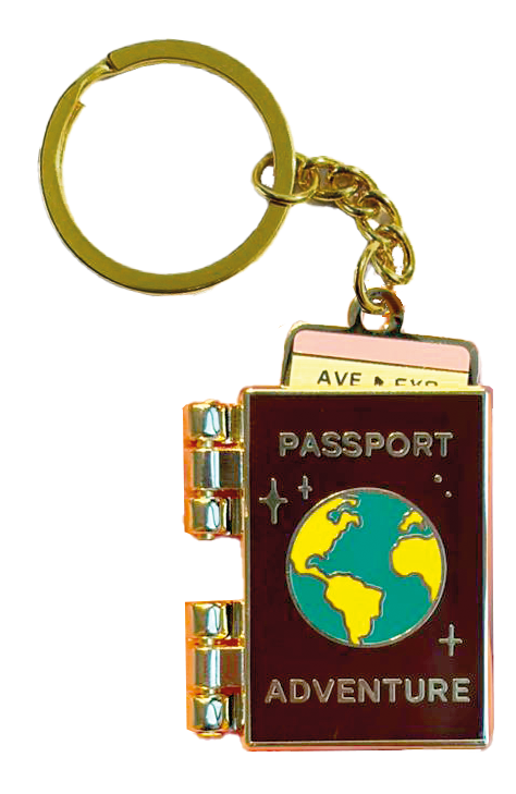 Porte clés Passeport