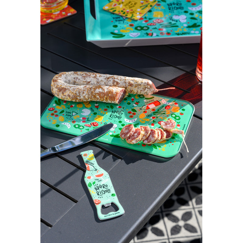 Planche à saucisson (+ couteau) Apéro rigolo
