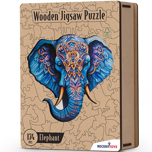 Puzzle en bois Elephant 174 pcs