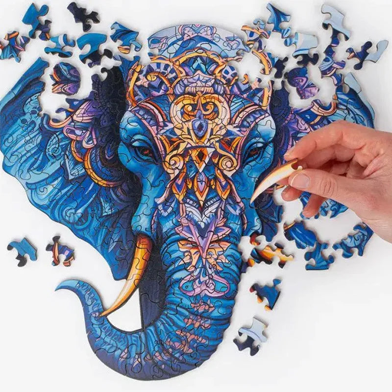 Puzzle en bois Elephant 174 pcs