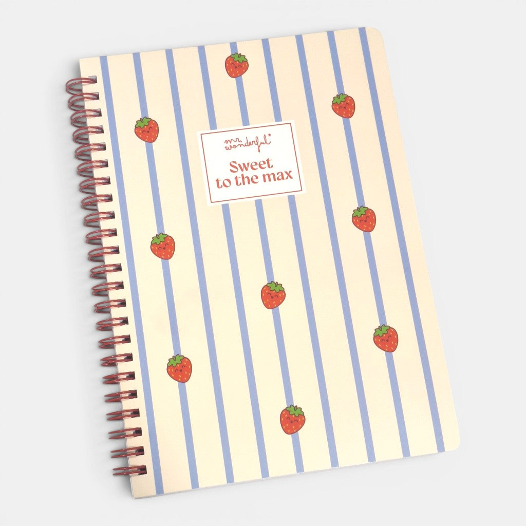 Cahier A5 Sweet to the max