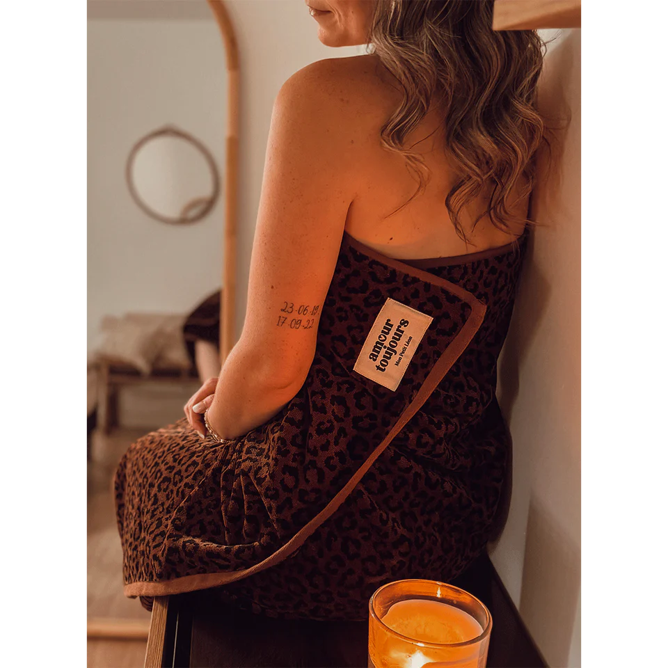 Serviette de bain Léopard