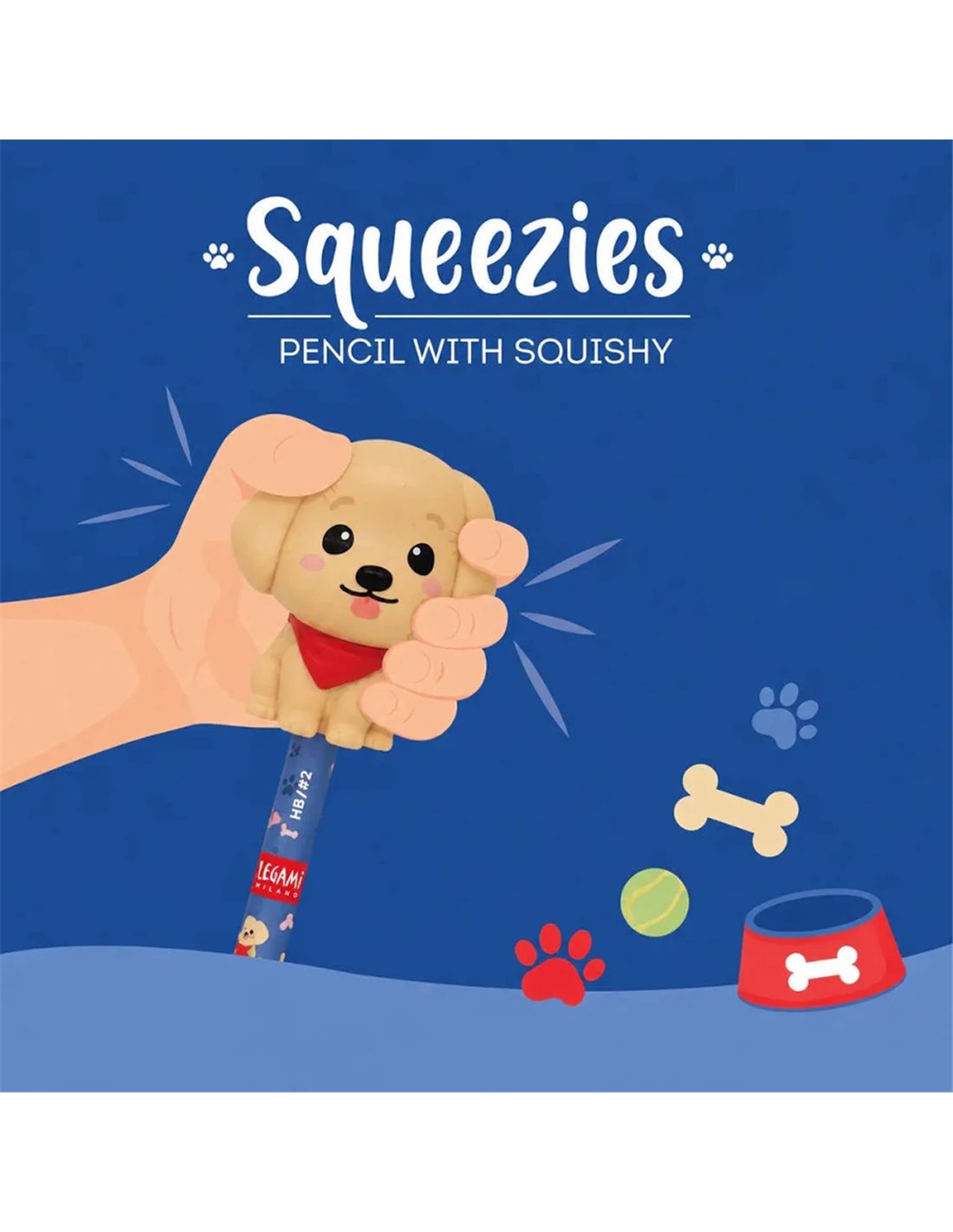 Crayon à papier Squishy Chien